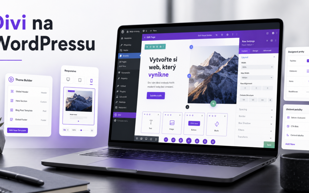 Divi Elegant Themes na WordPressu