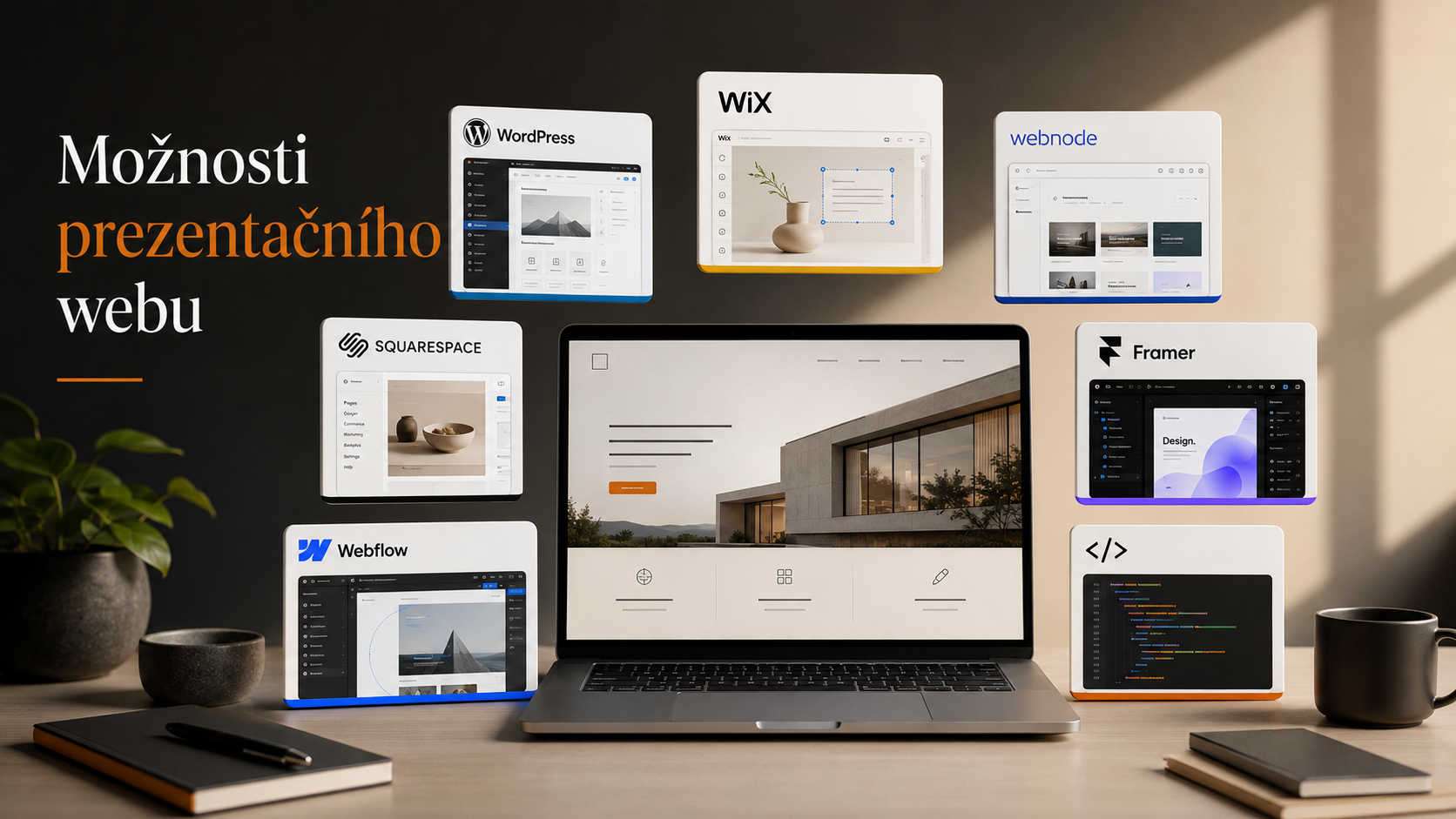 Možnosti vytvoření prezentačního webu – WordPress a webové platformy